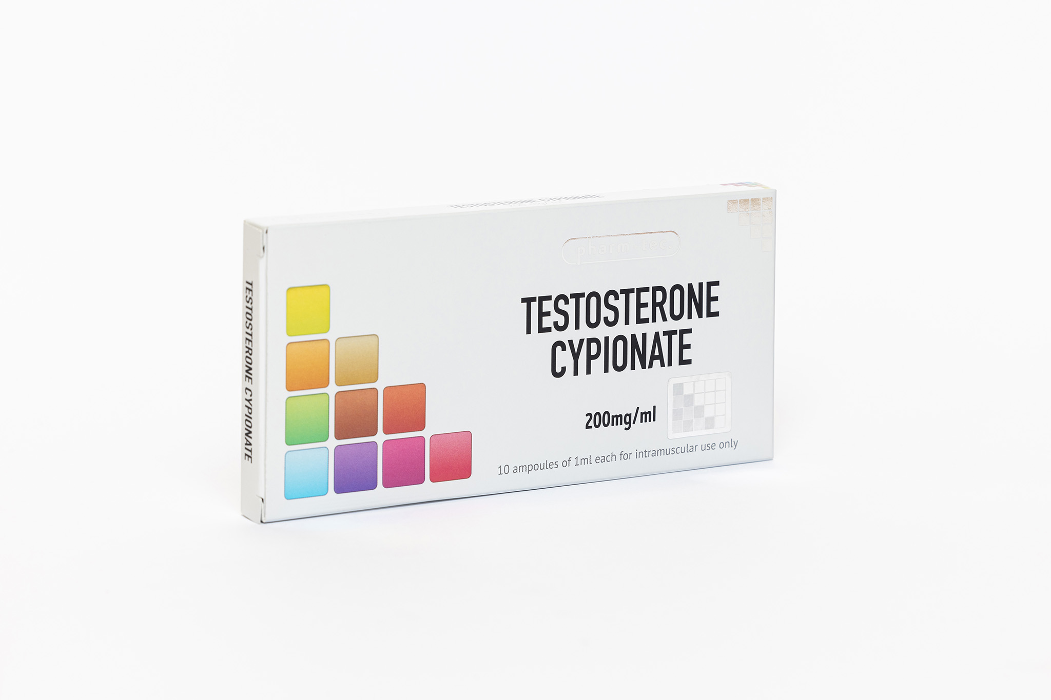Pharm-Tec TESTOSTERONE CYPIONATE  10amp. x 200mg. 