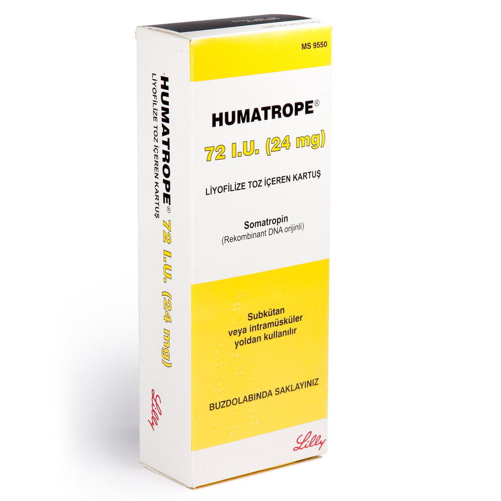 Lilly - HUMATROPE / SOMATROPIN / x 72 I.U. ( 24mg. )