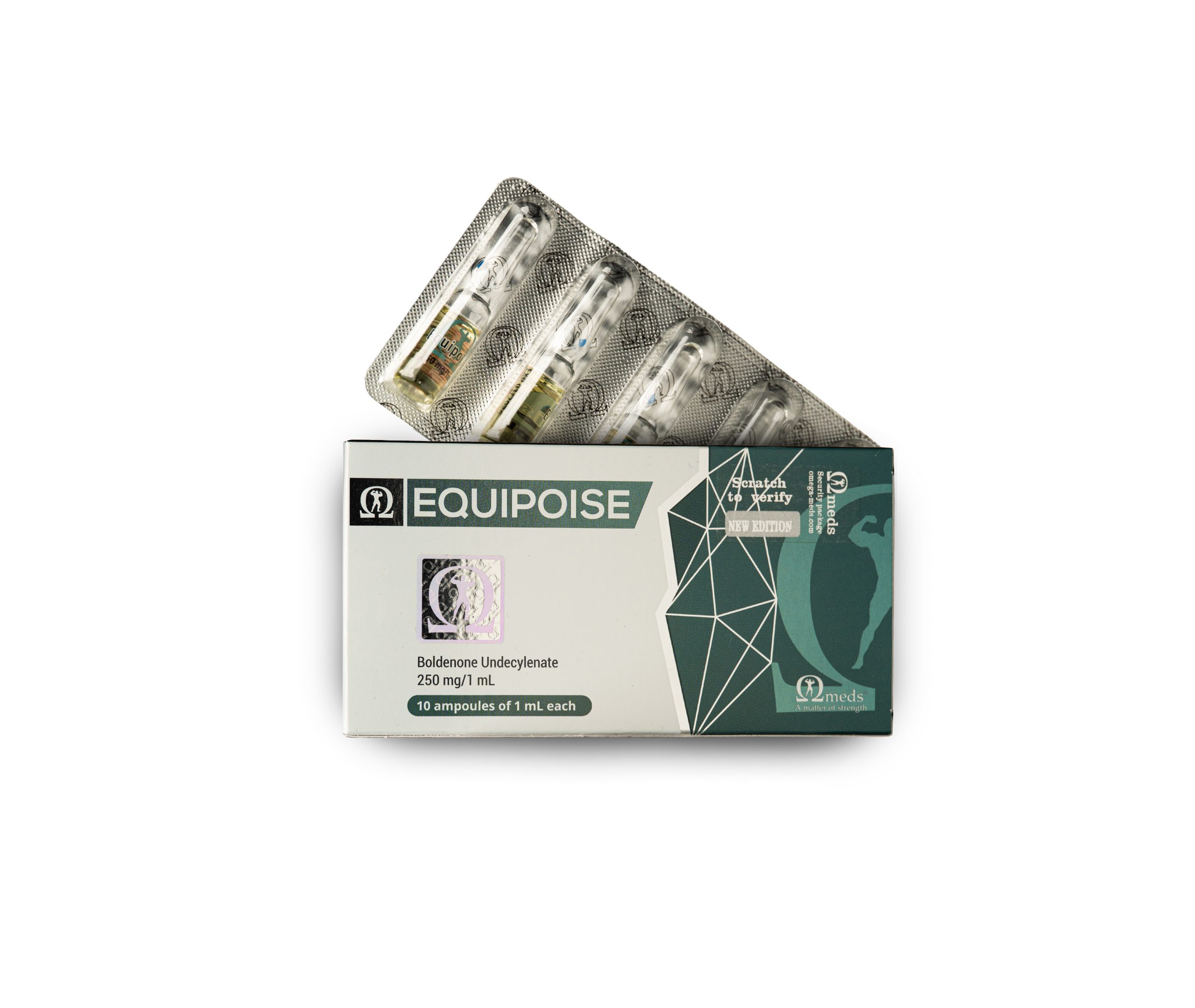 Omega Meds - BOLDENONE UNDECYLENATE  10amp. x 250mg.